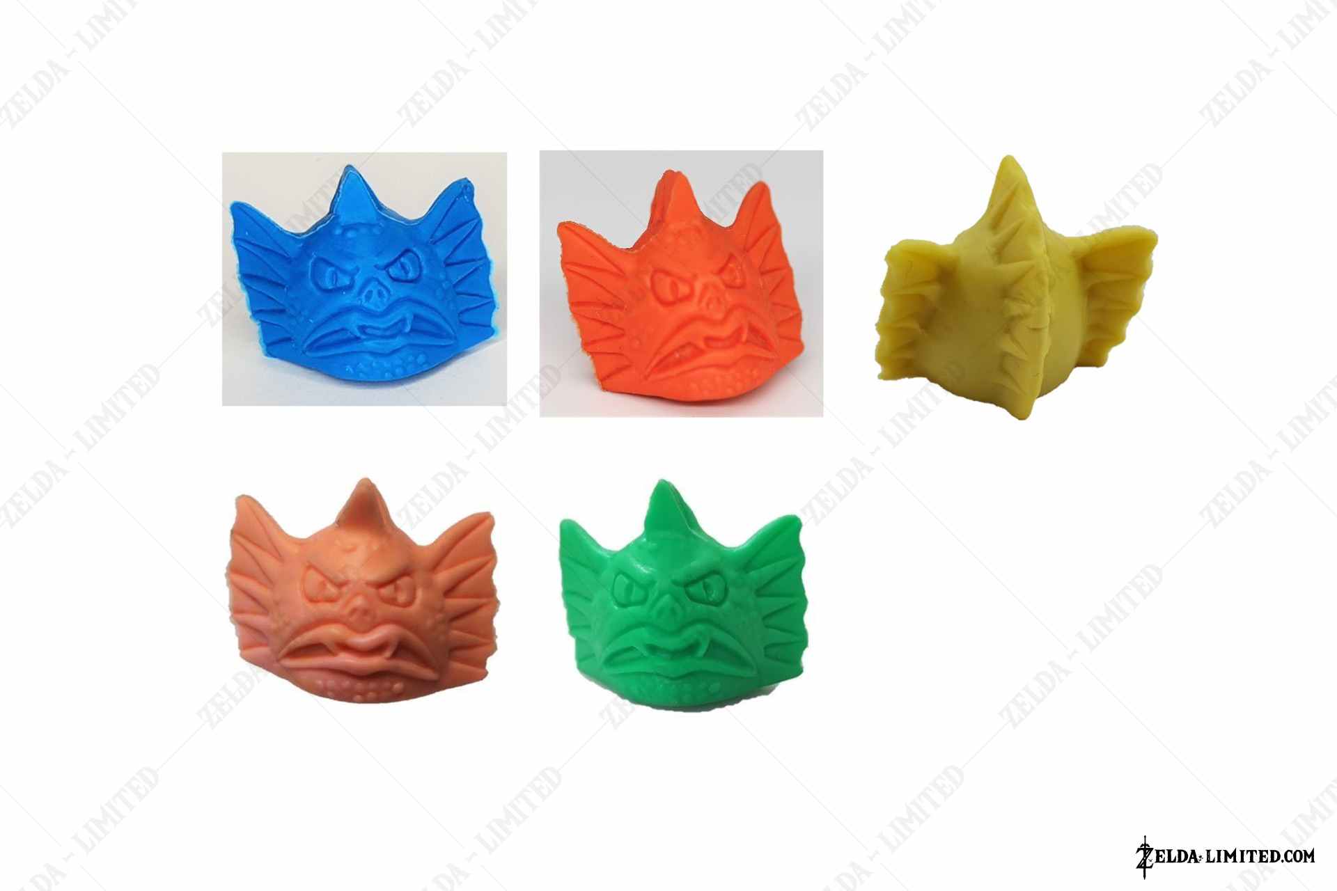 unpainted set 1 figure zola