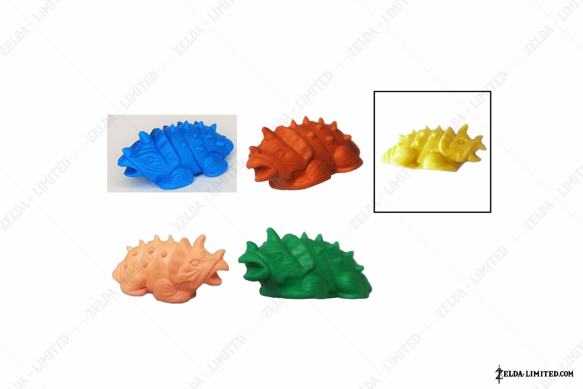 unpainted set 1 figure dodongo