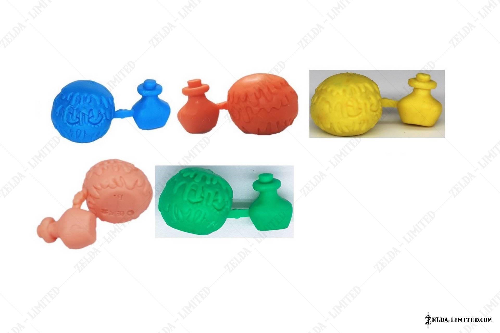 unpainted set 1 figure gel and potion