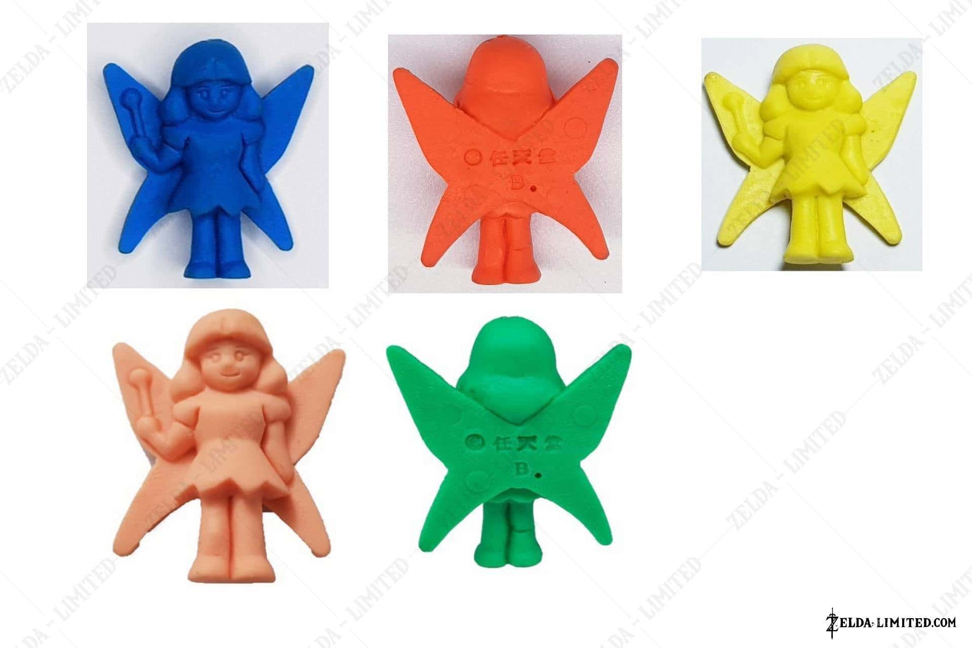 unpainted set 2 figure fairy