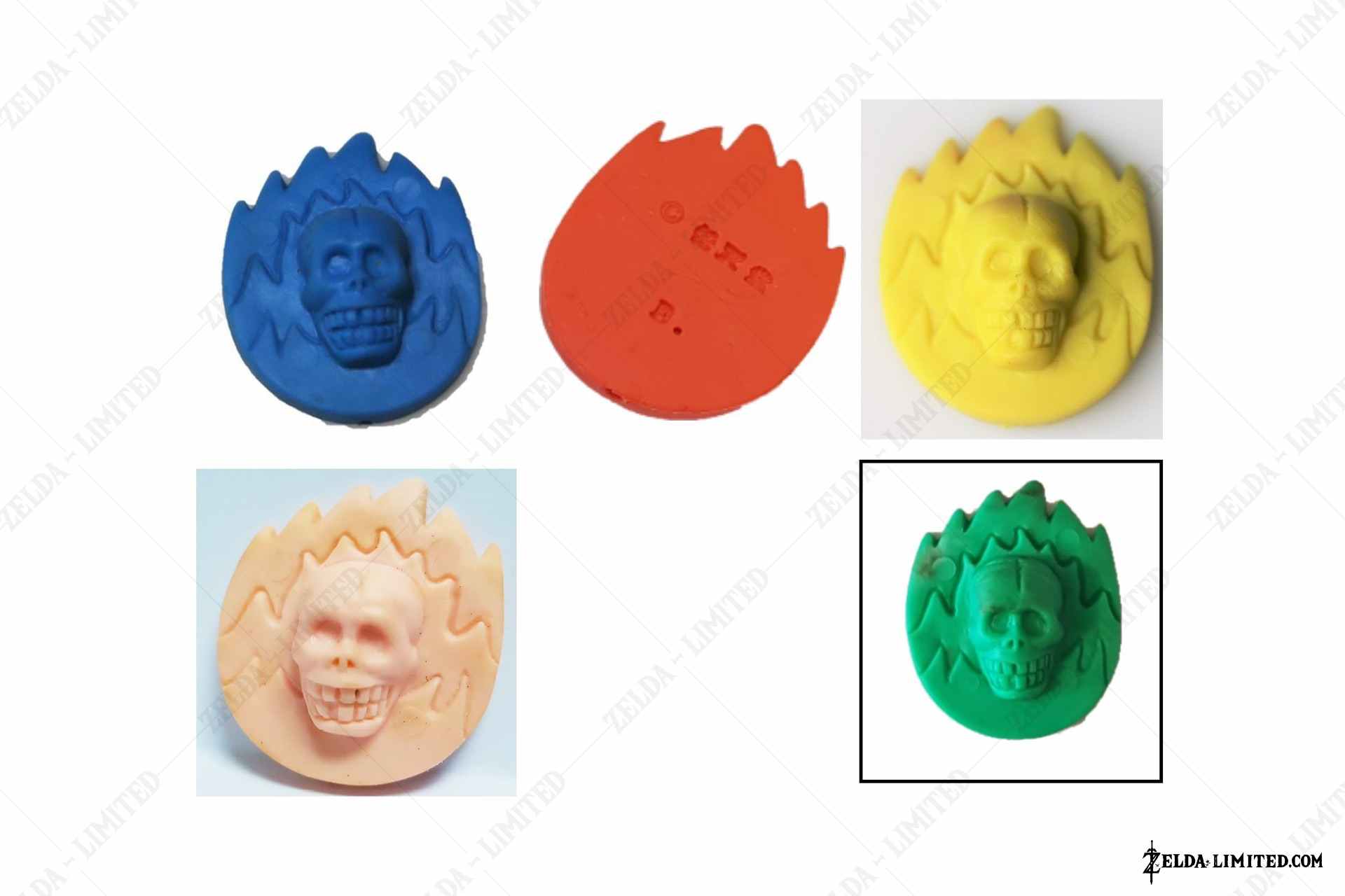 unpainted set 2 figure bubble