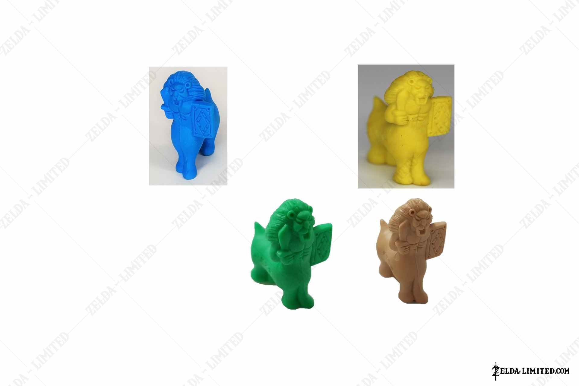unpainted set 2 figure lynel