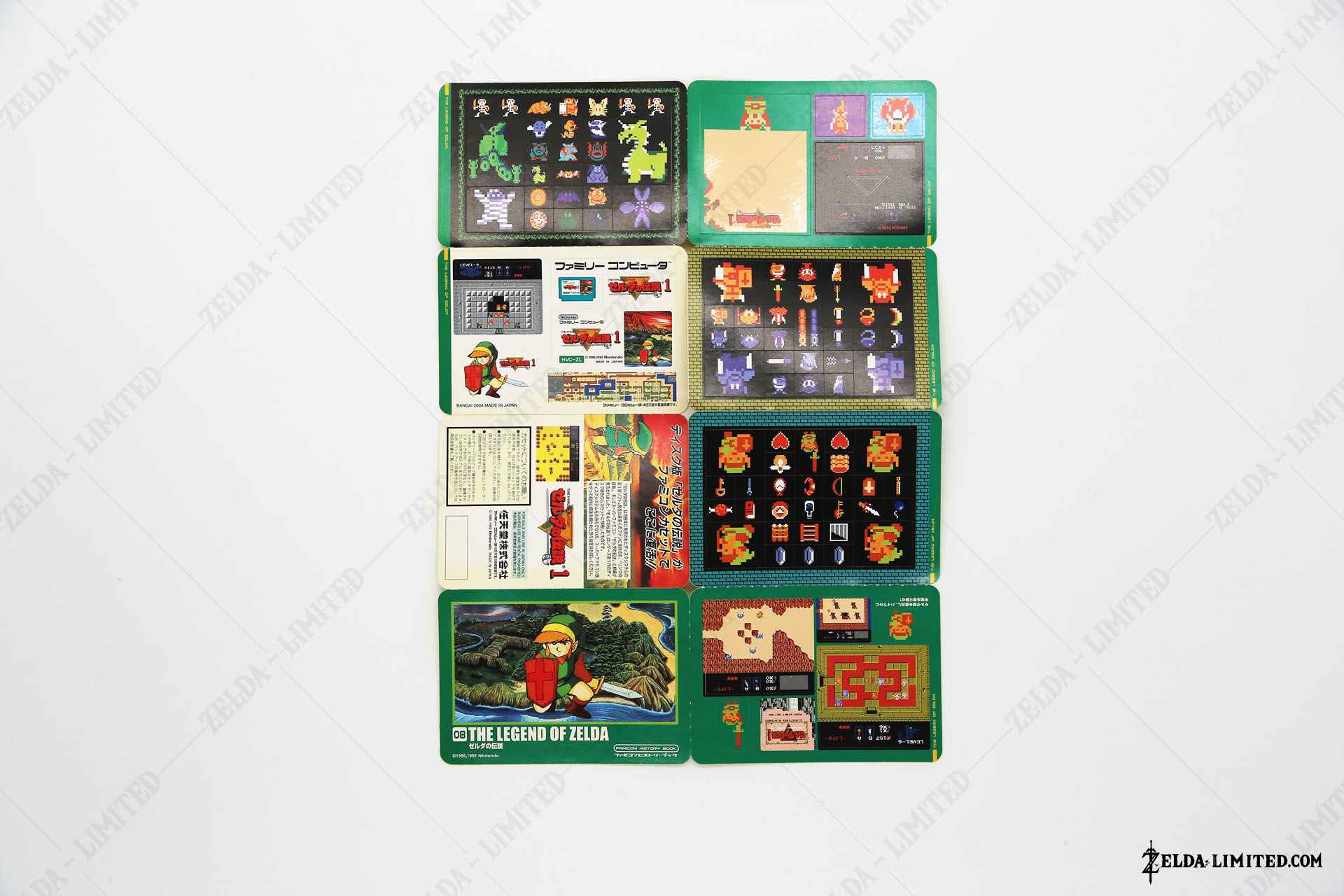 famicom history book stickers no