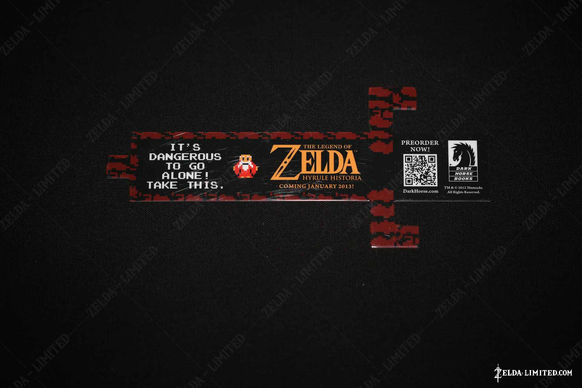 bookmark offered for buy hyrule historia