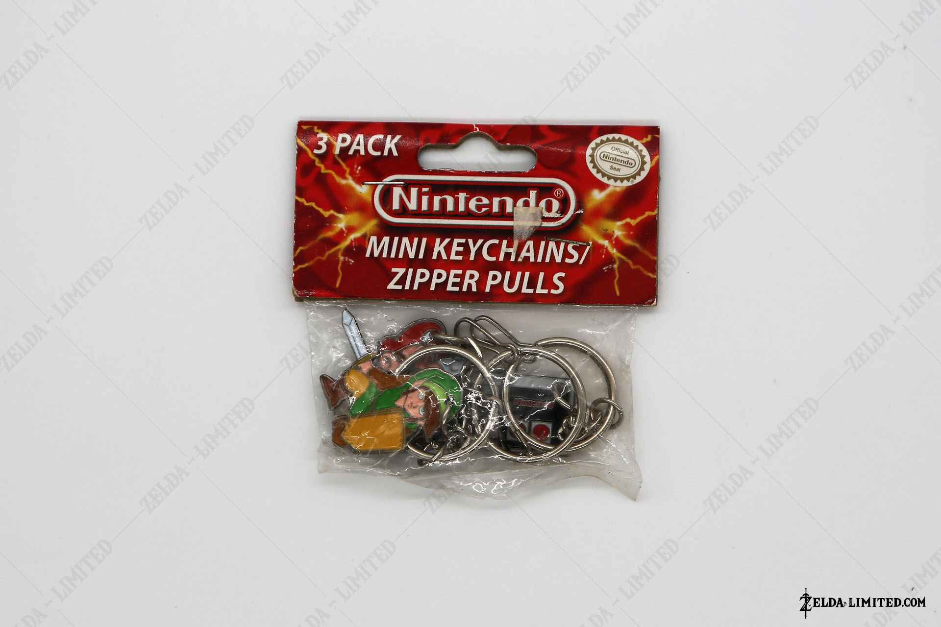 3 mini keychains
