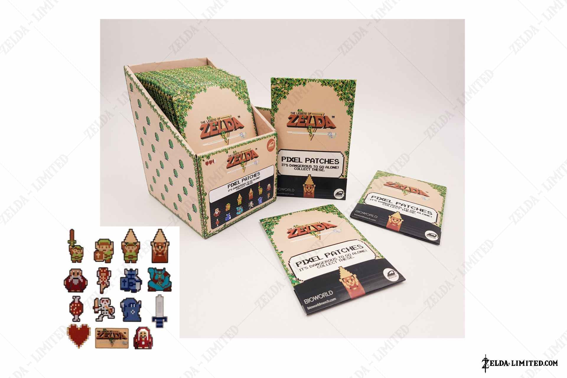 pixel patches display box