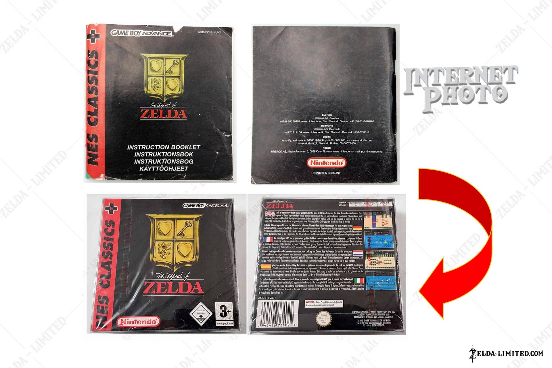 nes classics + game boy advance