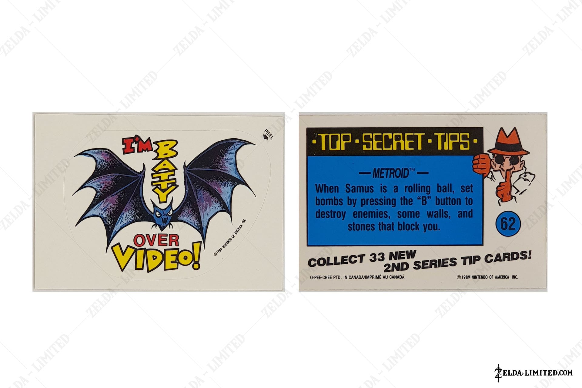 N 62 CARD STICKERS
