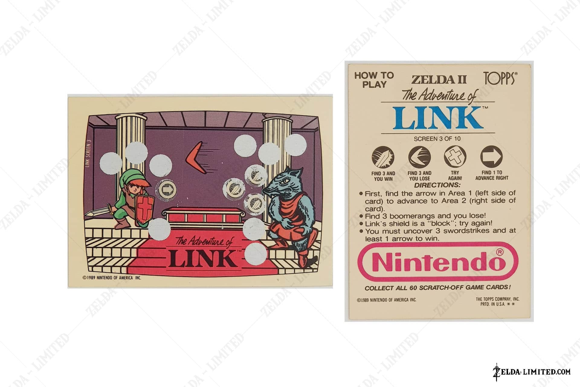 N3 scratch off game cards