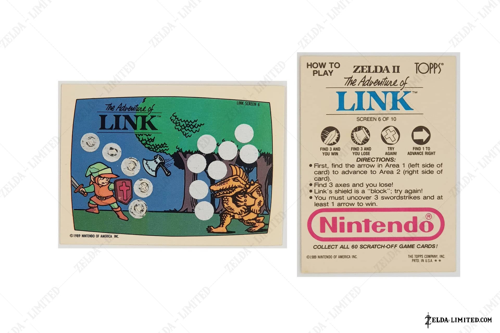 N6 scratch off game cards