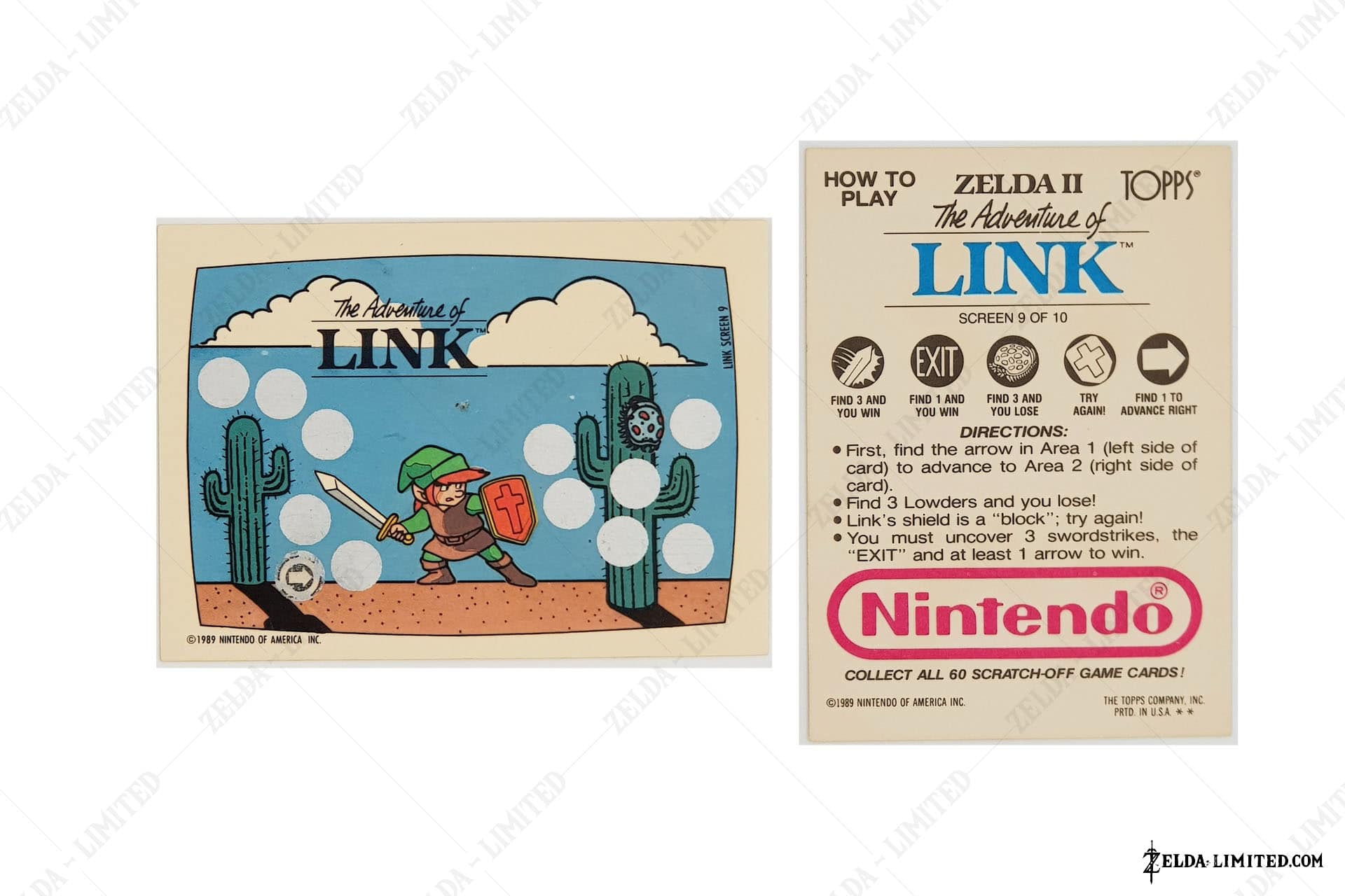 N9 scratch off game cards