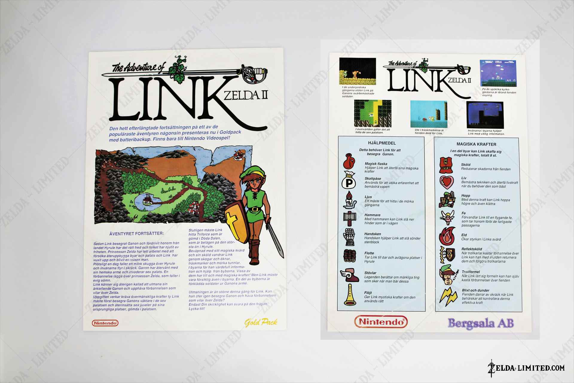 gold pack flyer