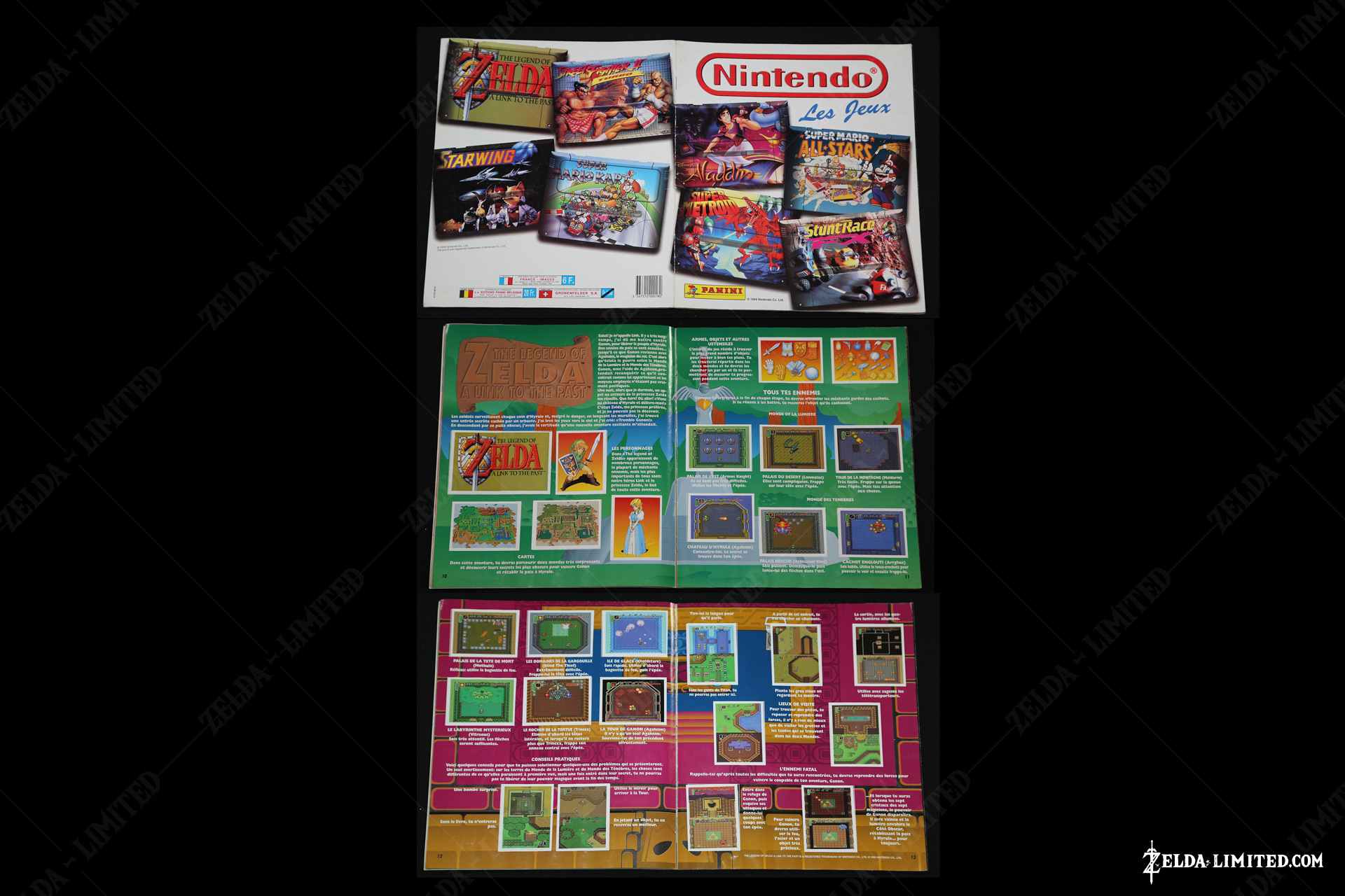 album nintendo les jeux