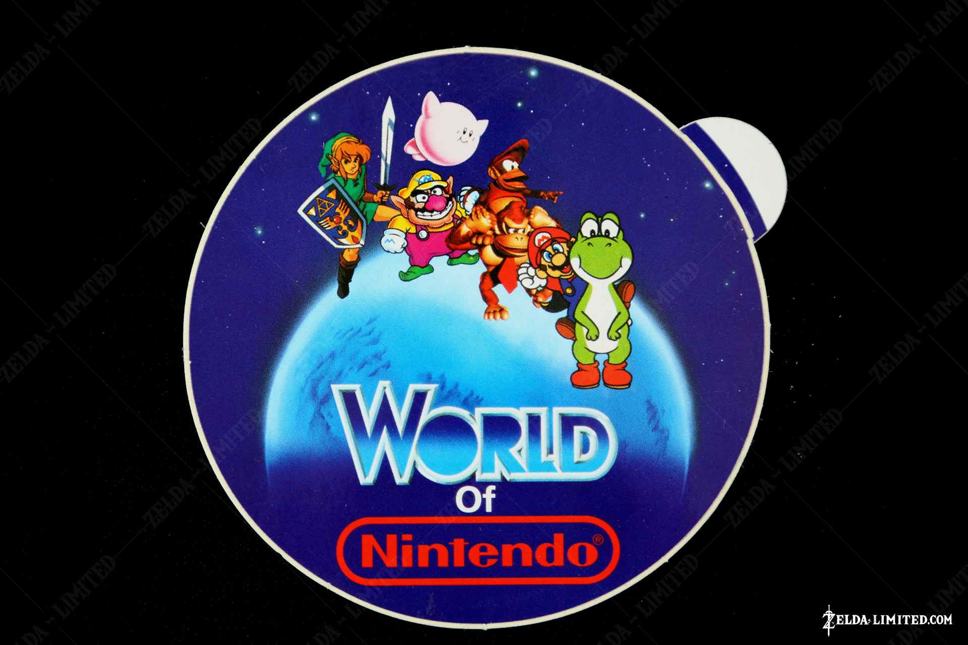 world of nintendo sticker