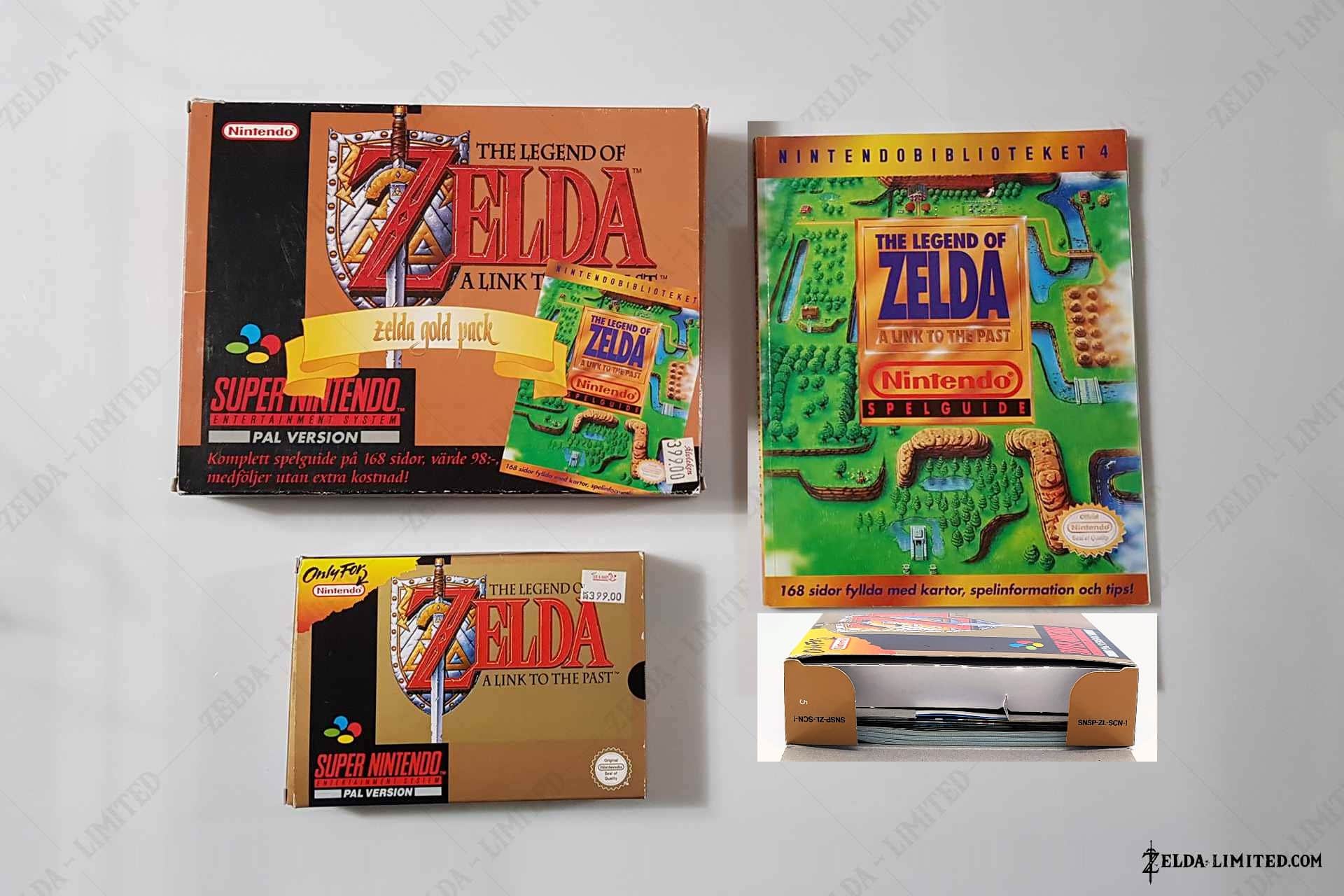 zelda gold pack