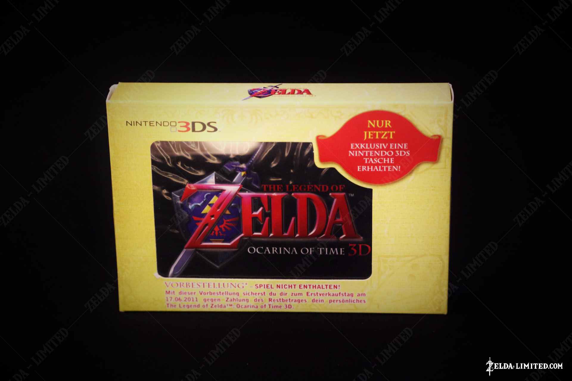 3ds sleeve for preorder