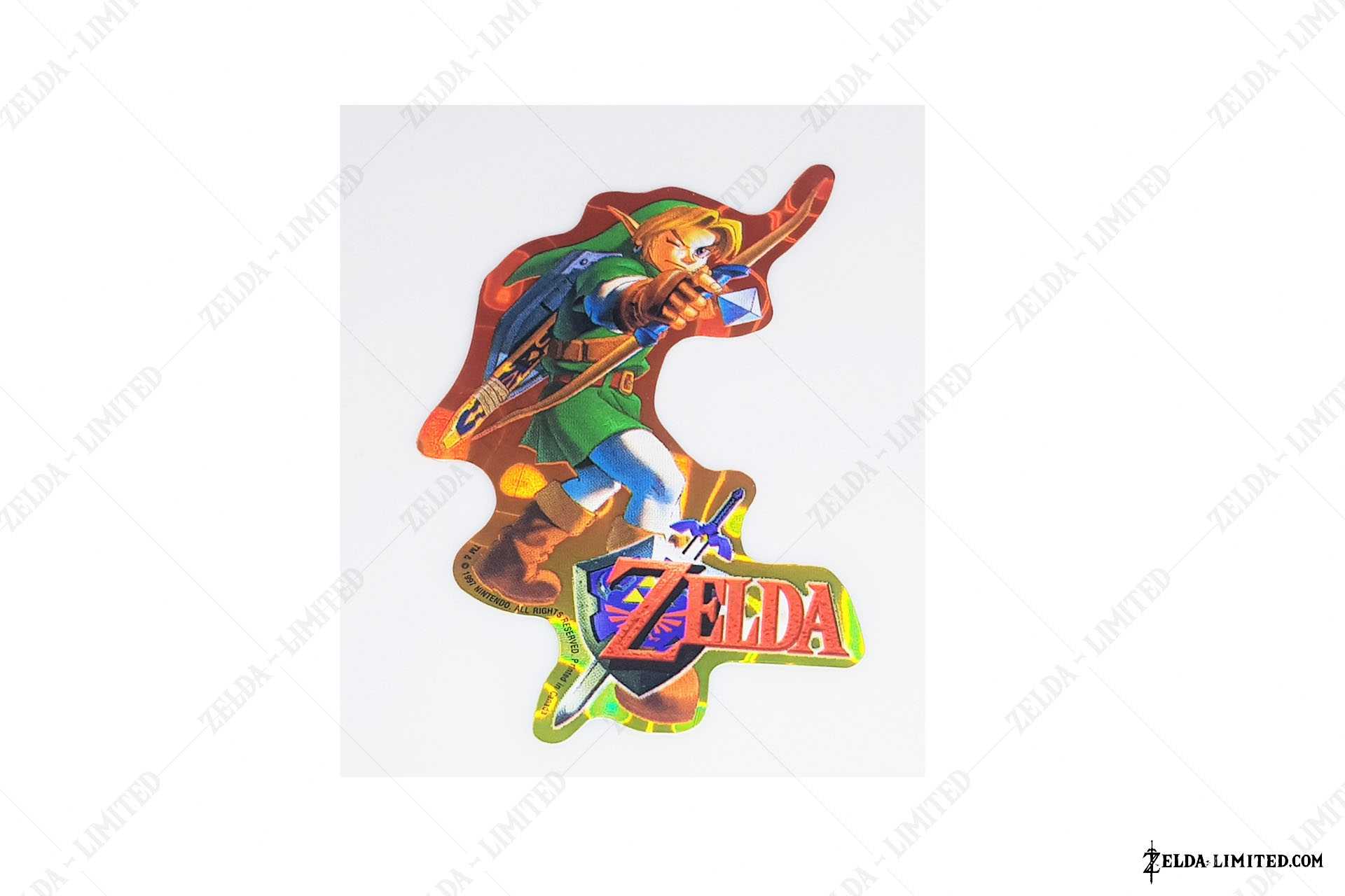 link arrow sticker