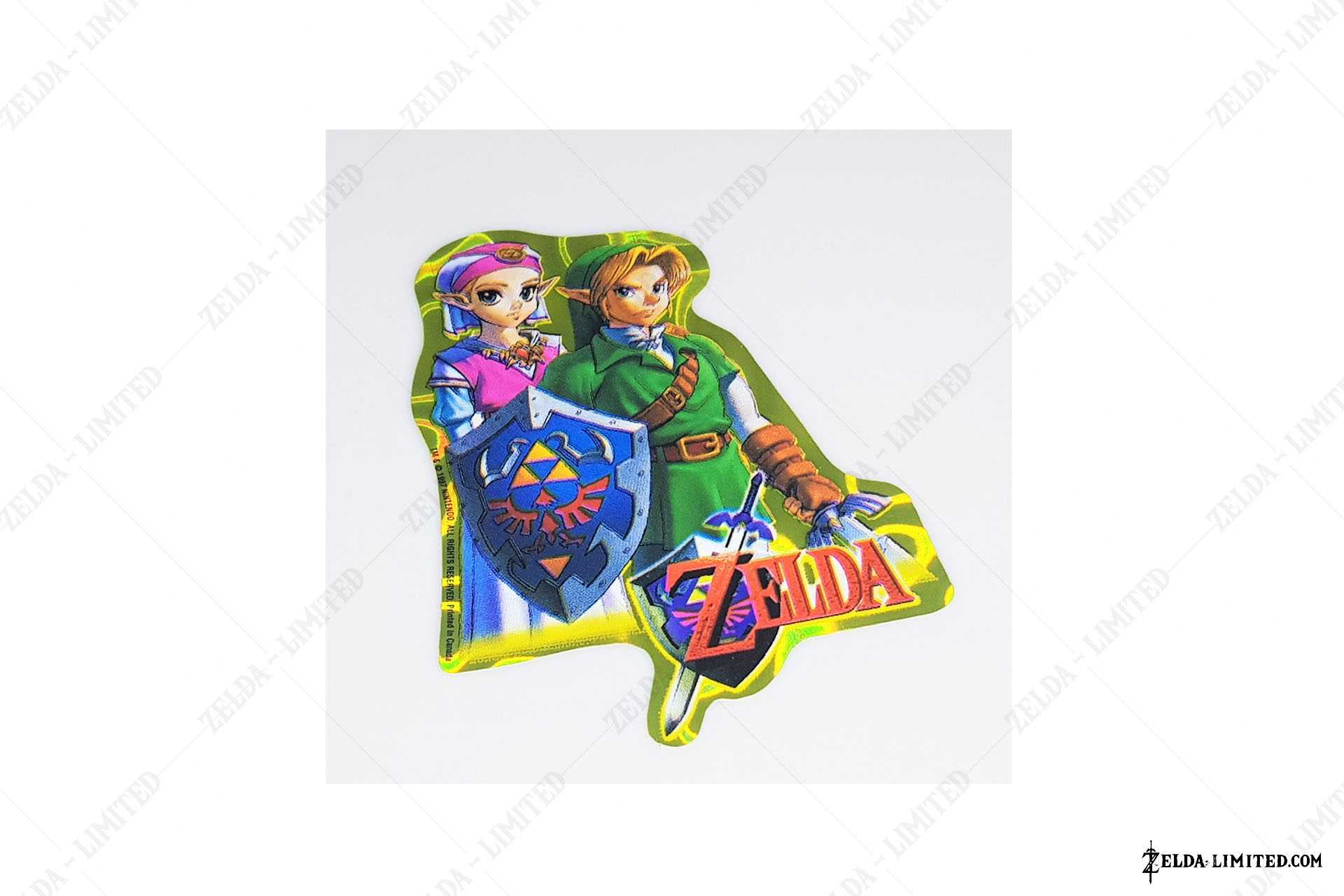 zelda and link sticker
