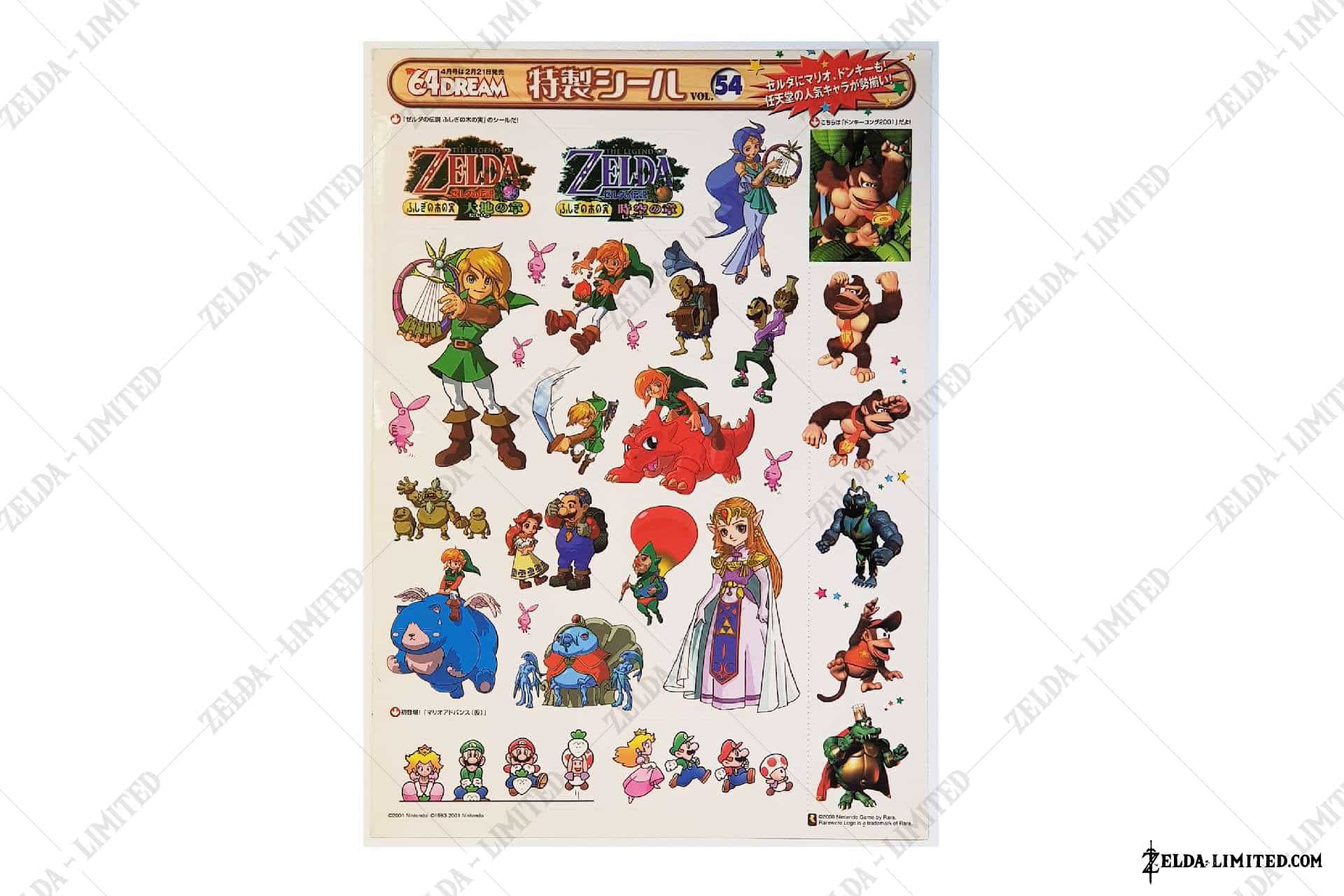 vol 54 stickers
