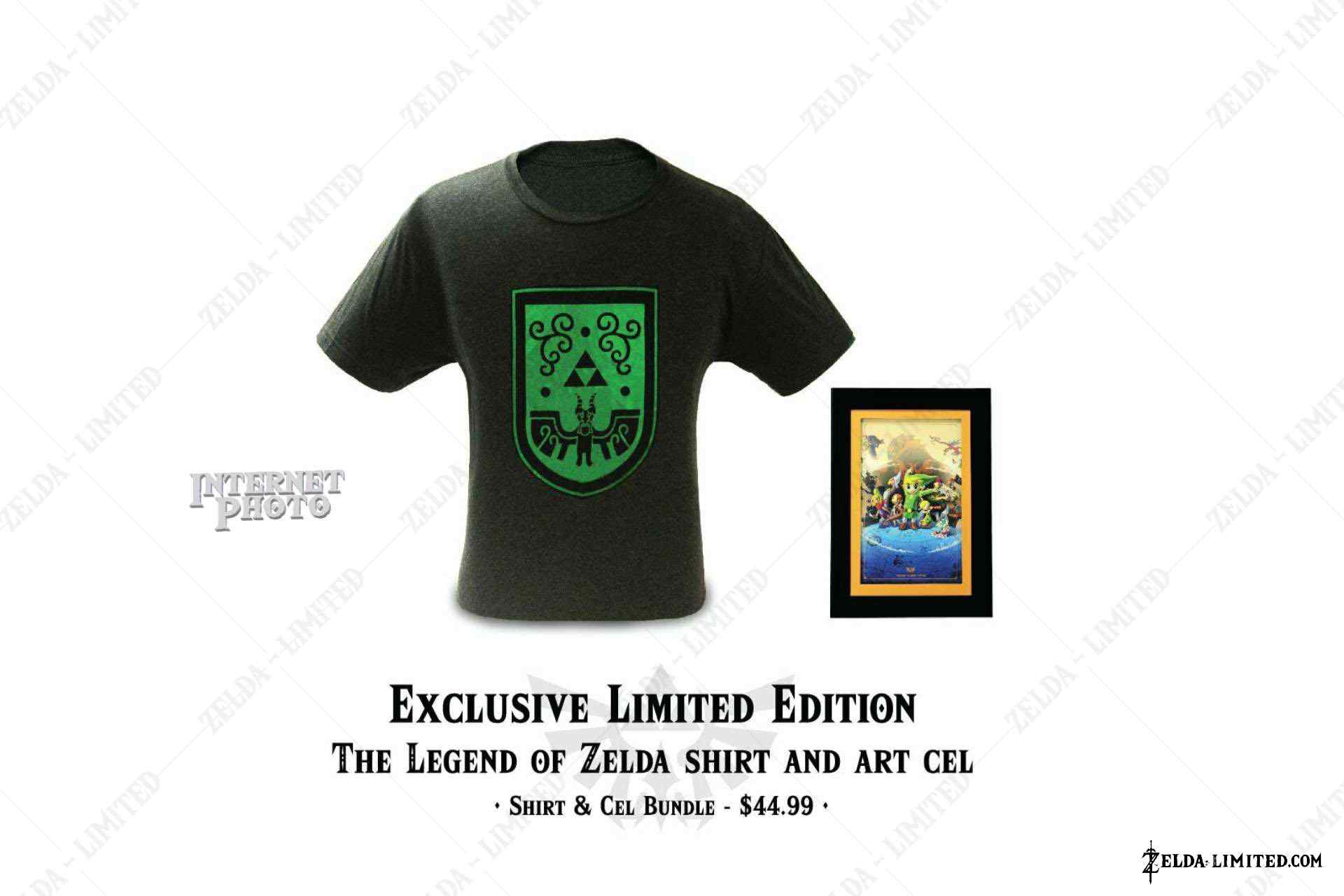 t-shirt and cel art series of six designs
