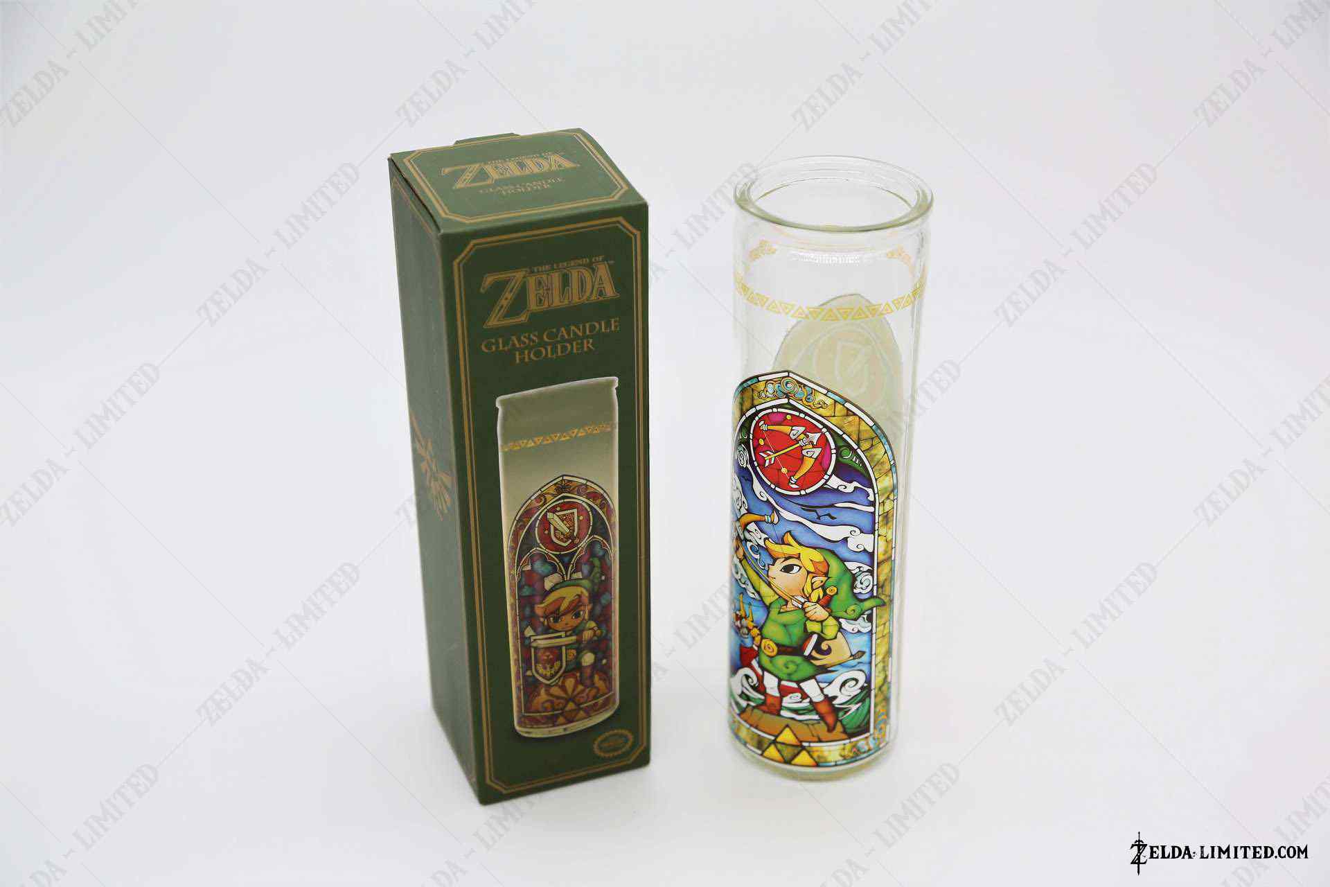 glass candle holder
