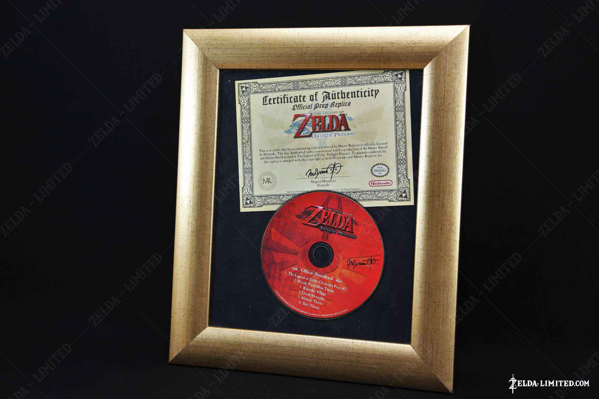 official soundtrack signed shigeru miyamotot