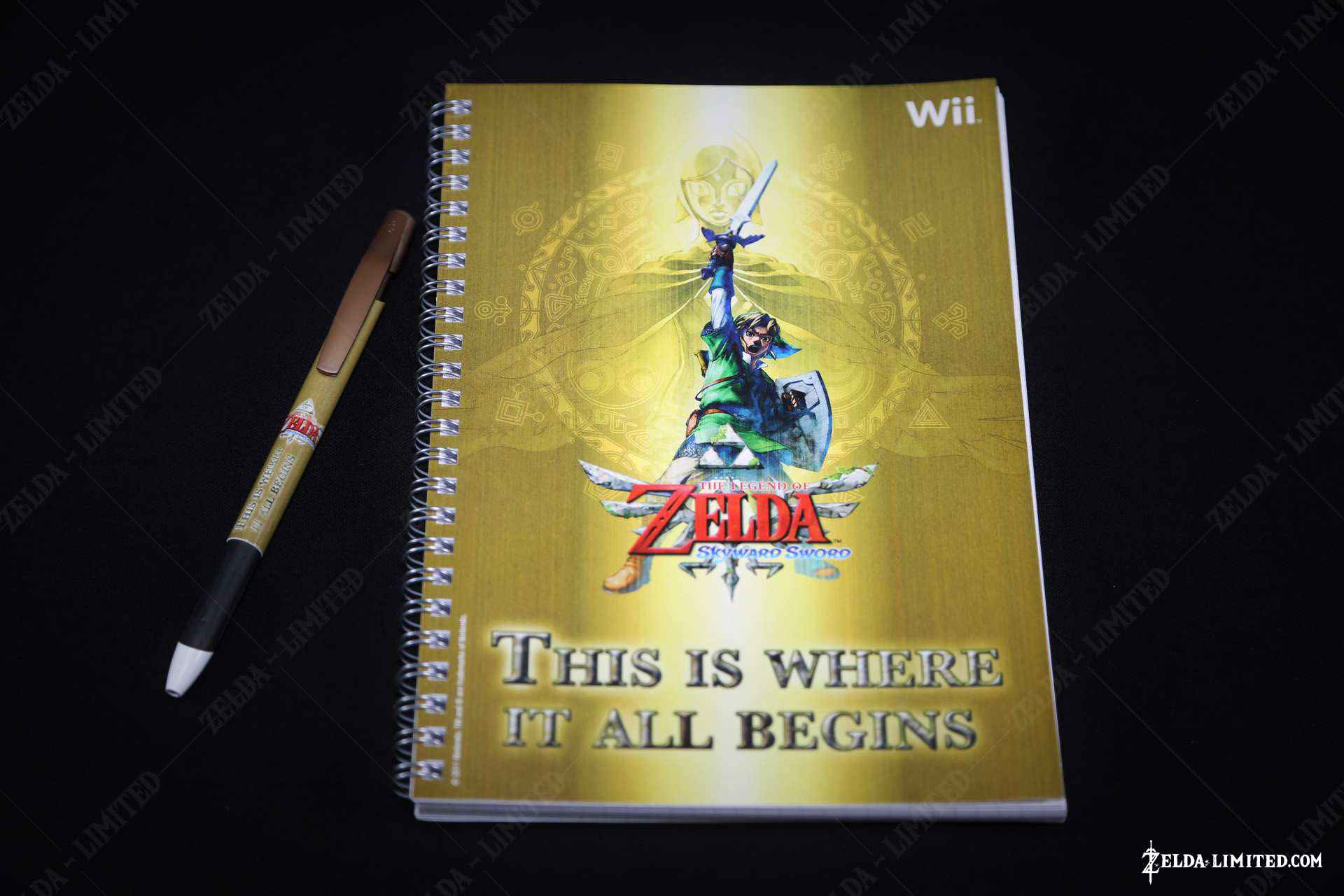 notebook pen