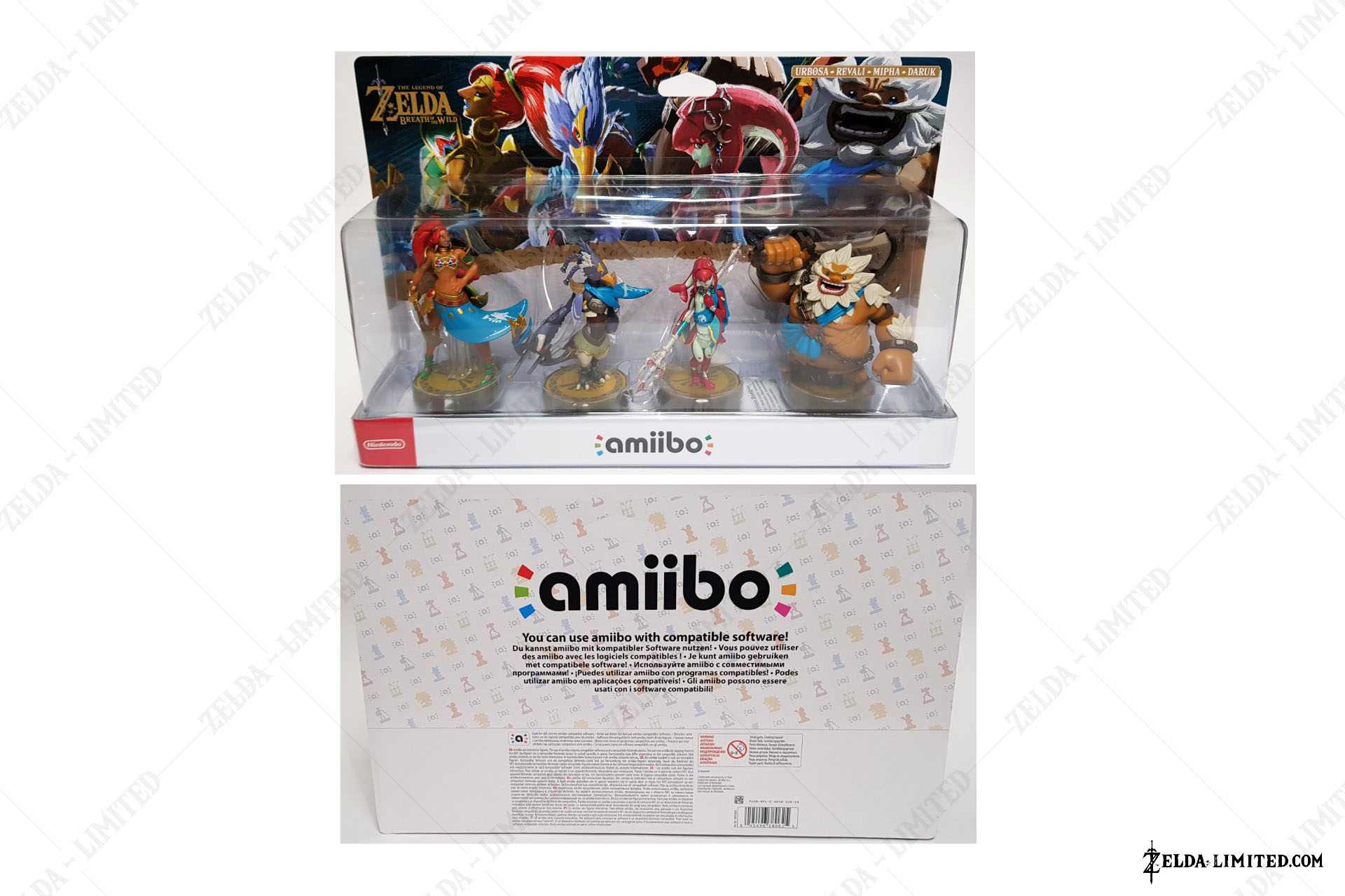 amiibo Urbosa Revali Mipha Daruk v2