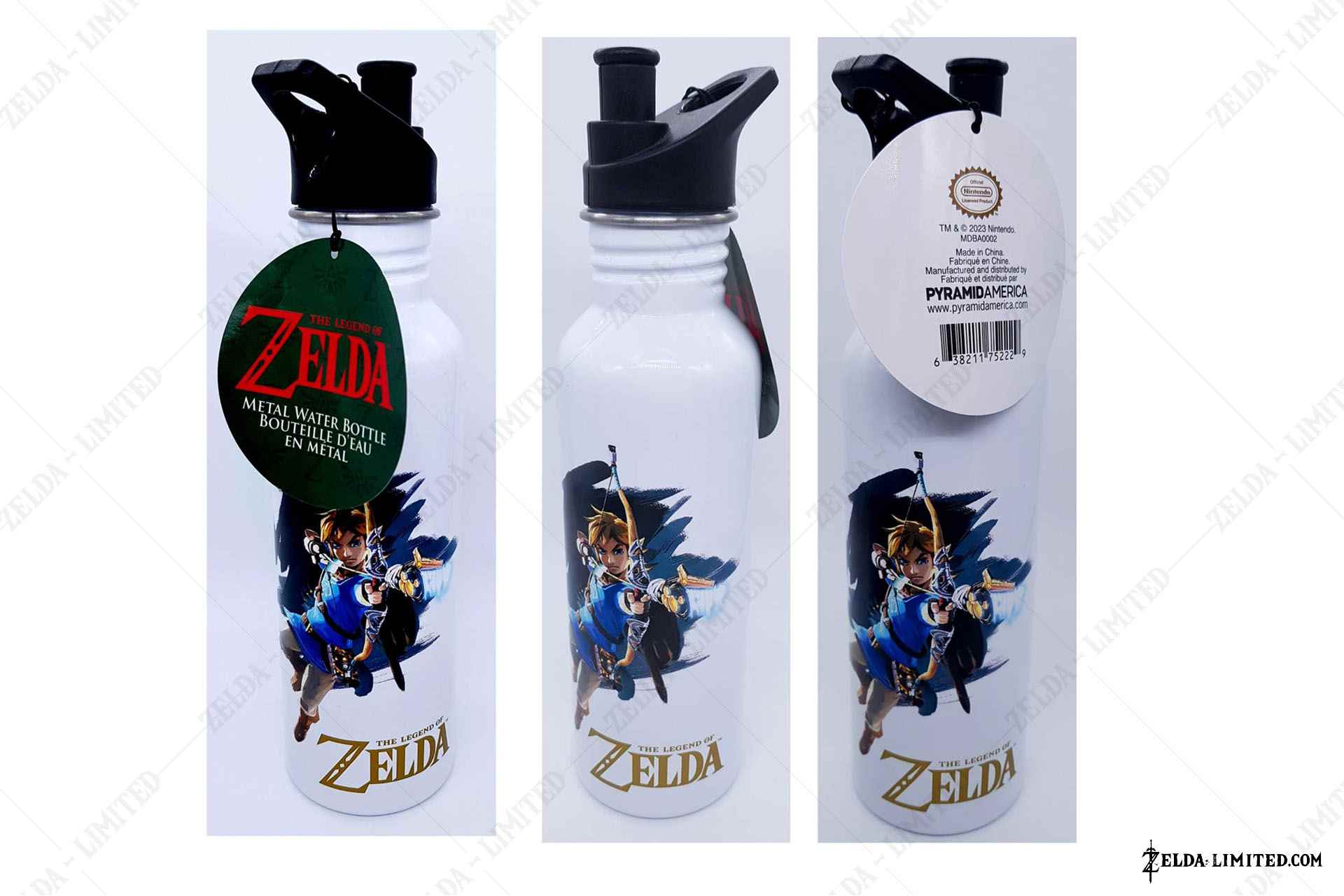metal water bottle