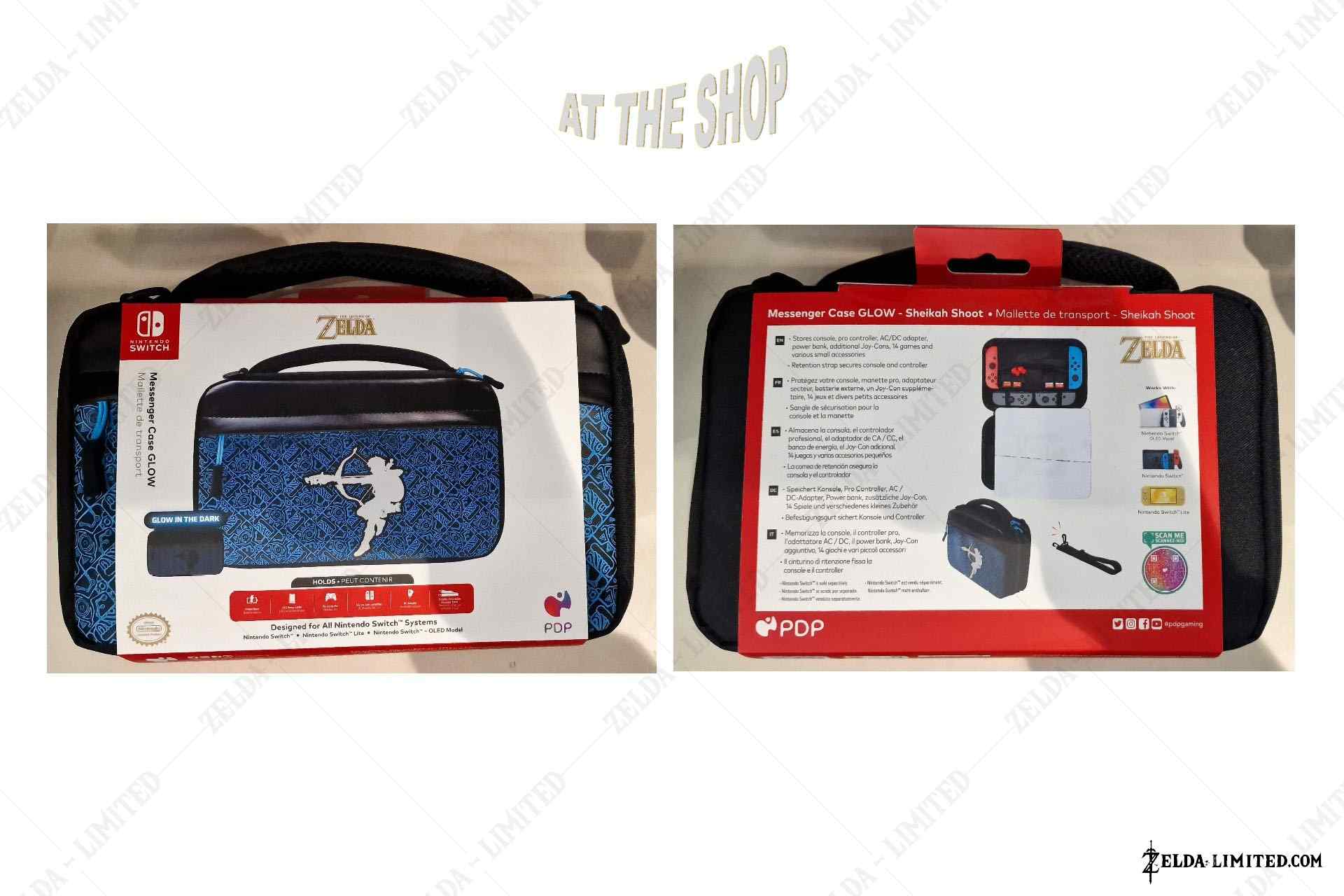 messenger case glow