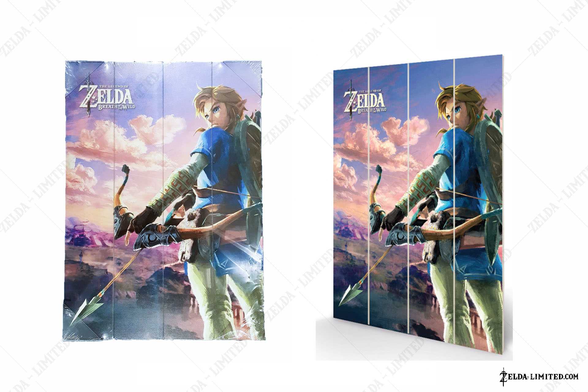 Hyrule Scene Landscape Wood Print id SW11919P
