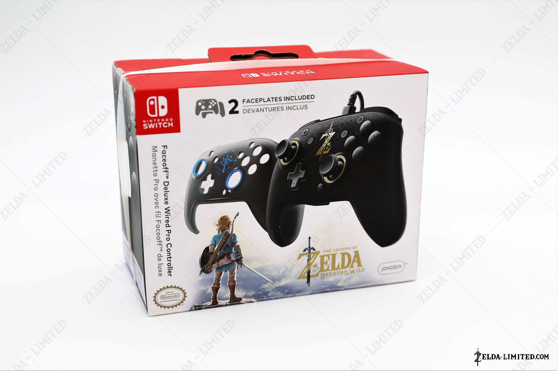 Faceoff deluxe wired pro controller