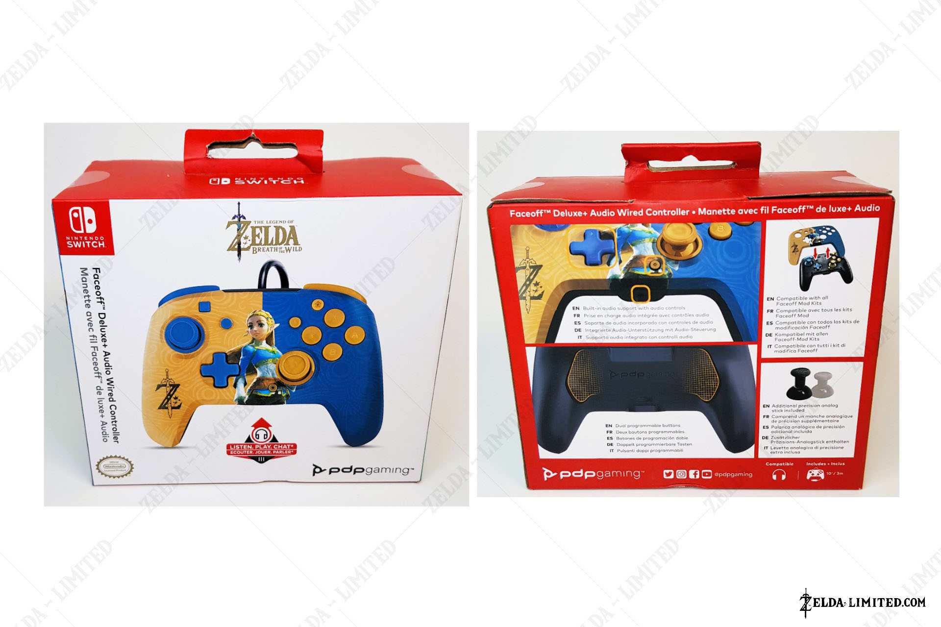 faceoff deluxe wired controller