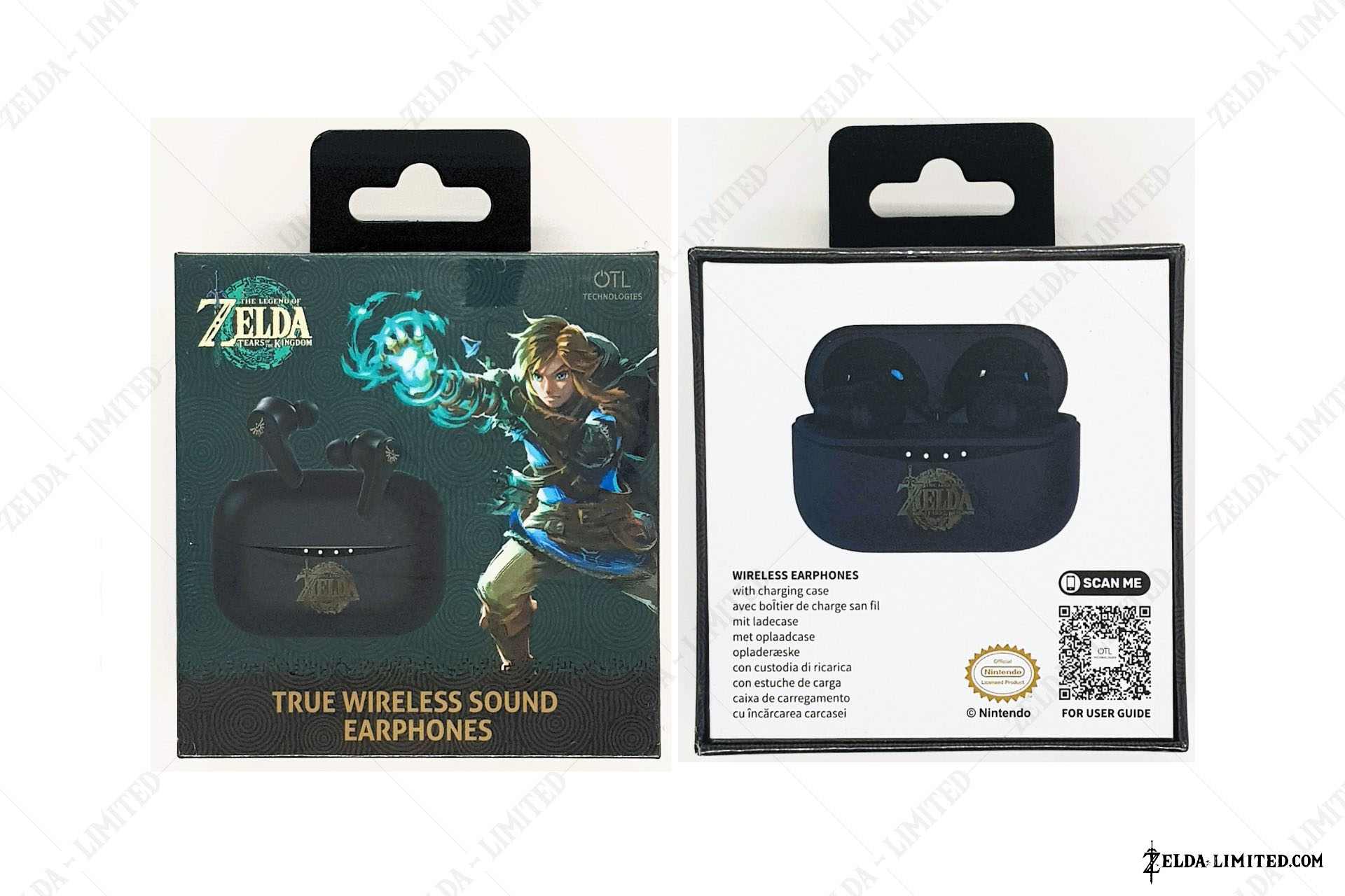 black headphones