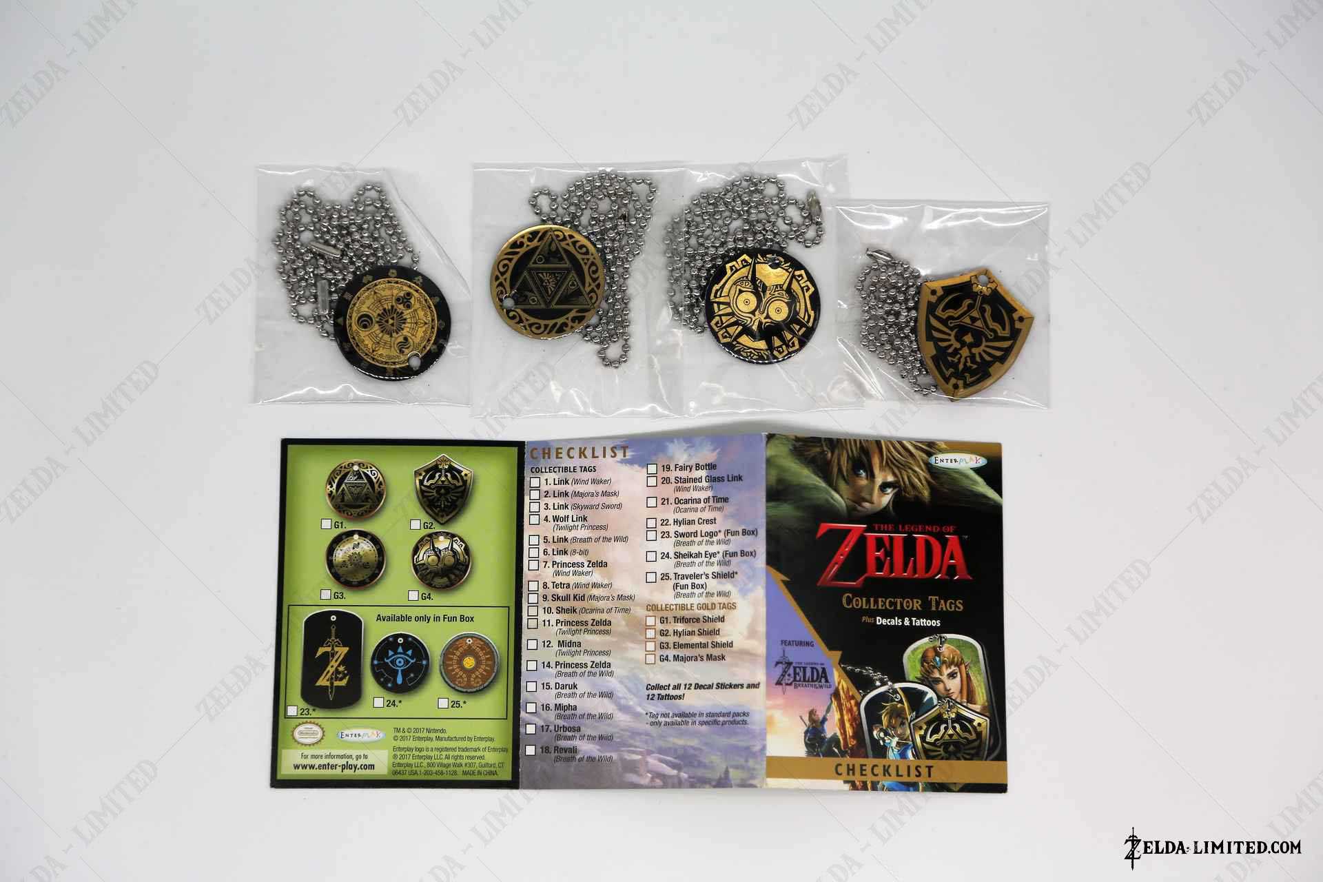 4 gold tags