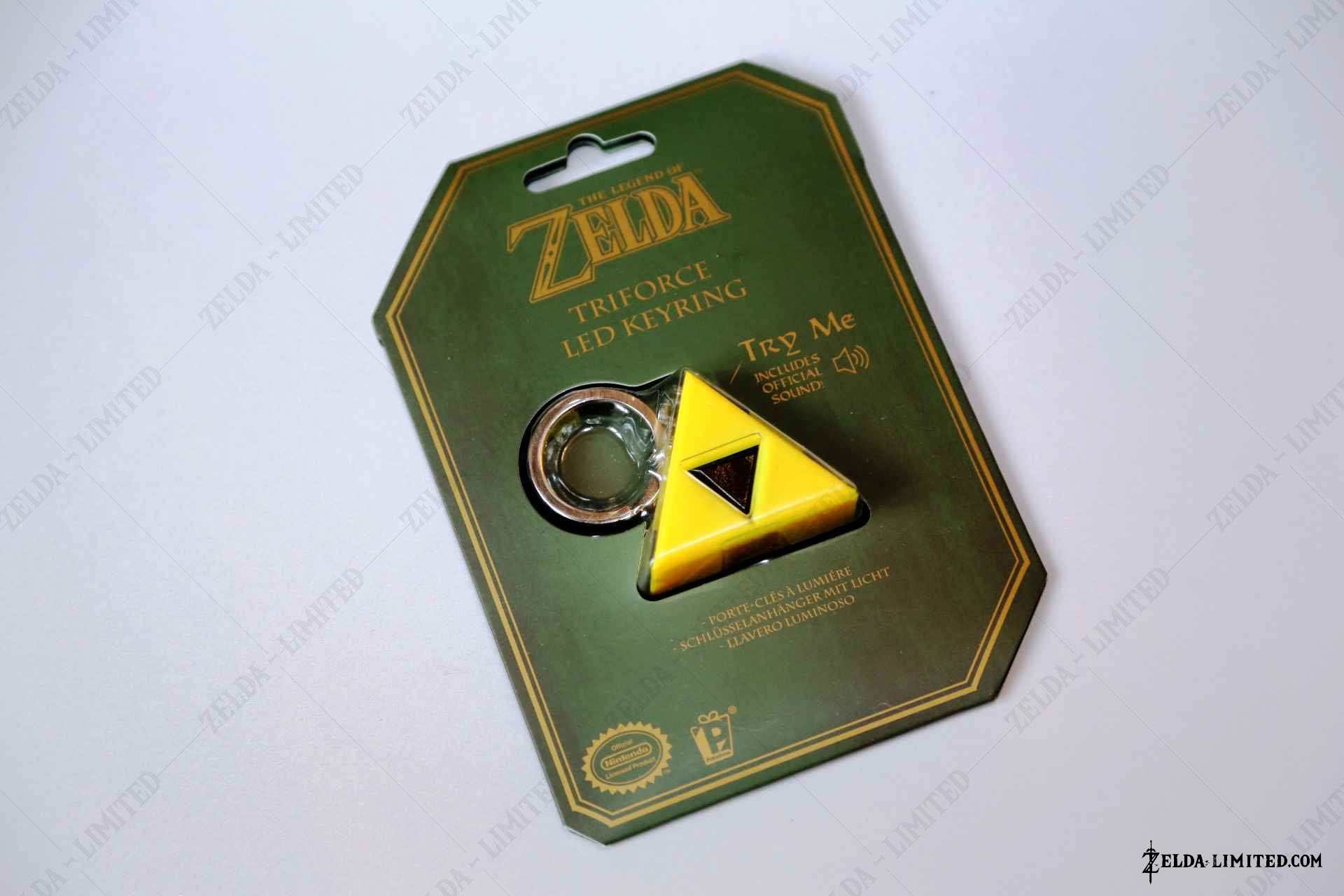 triforce led keyring