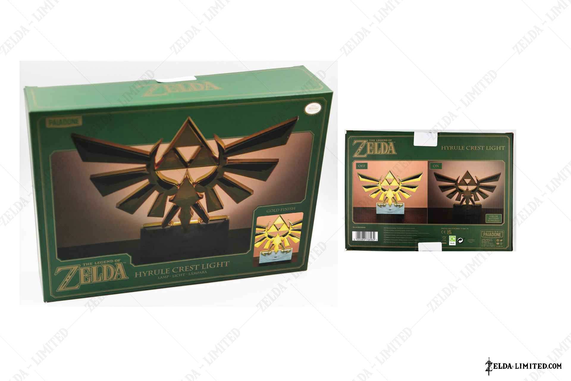 hyrule crest light lamp