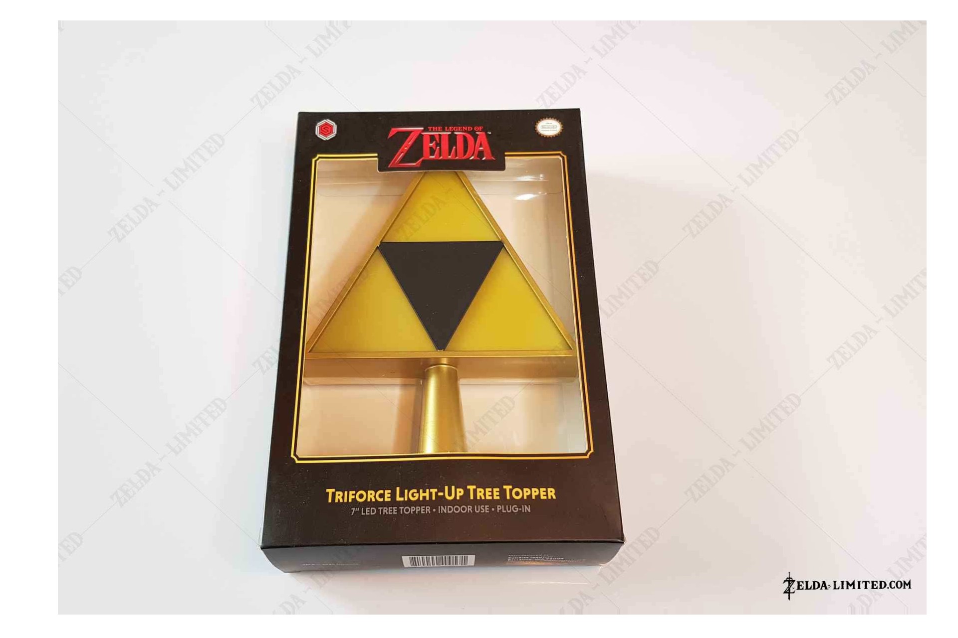 triforce light up tree topper