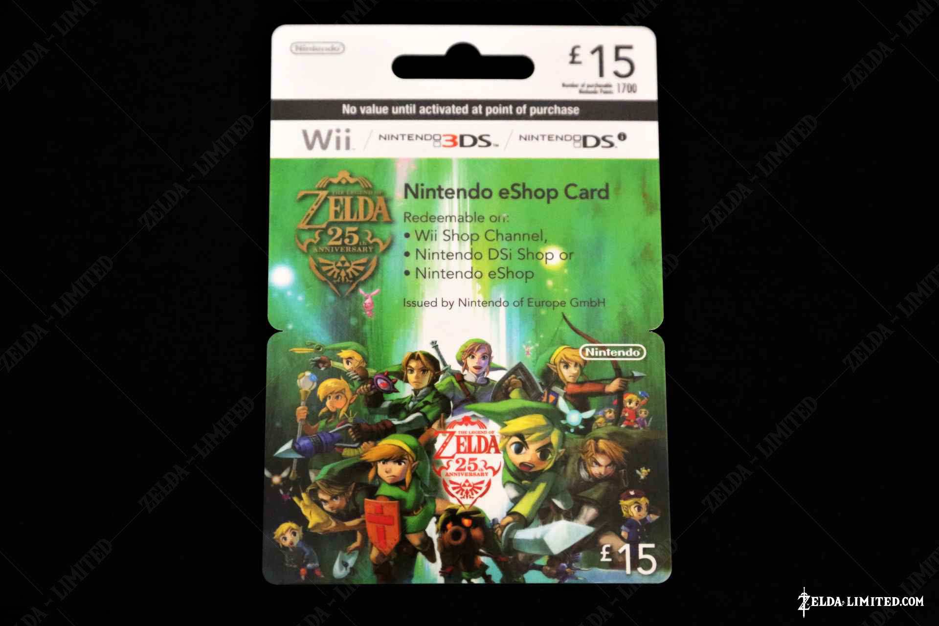 25th eshop card