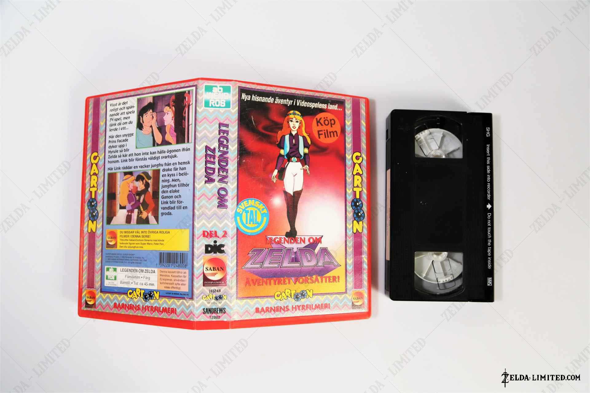 vhs legenden om zelda adventyret forsatter