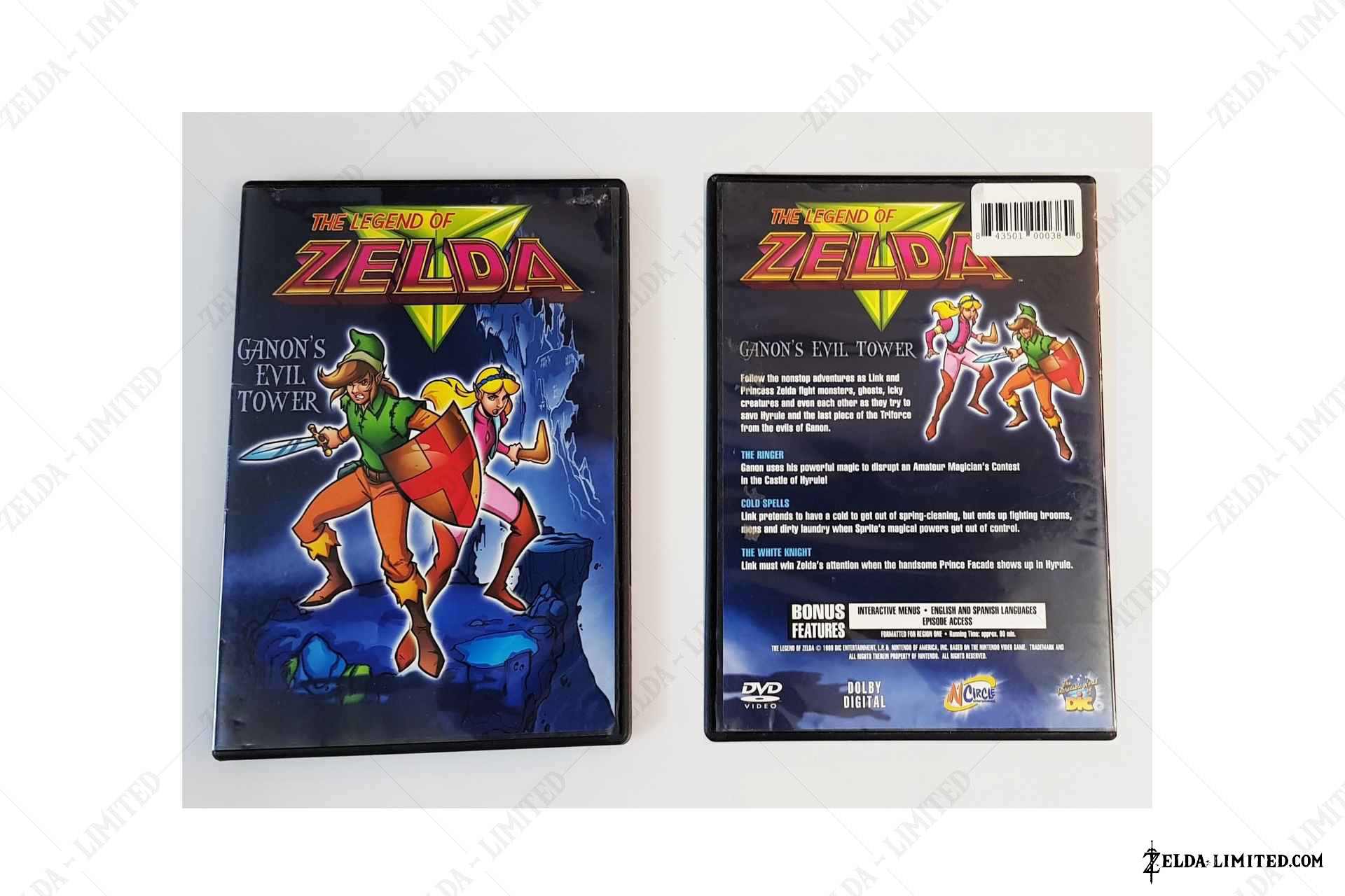 dvd ganon's evil tower