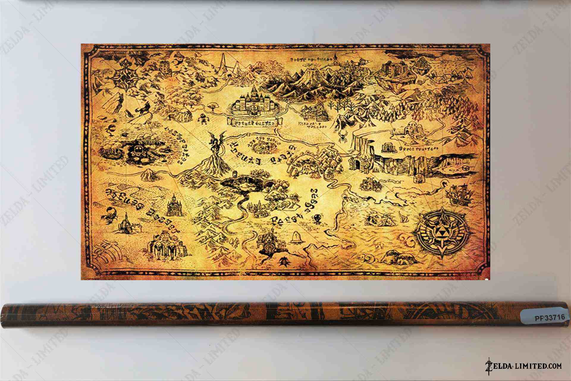 poster hyrule map pp37716
