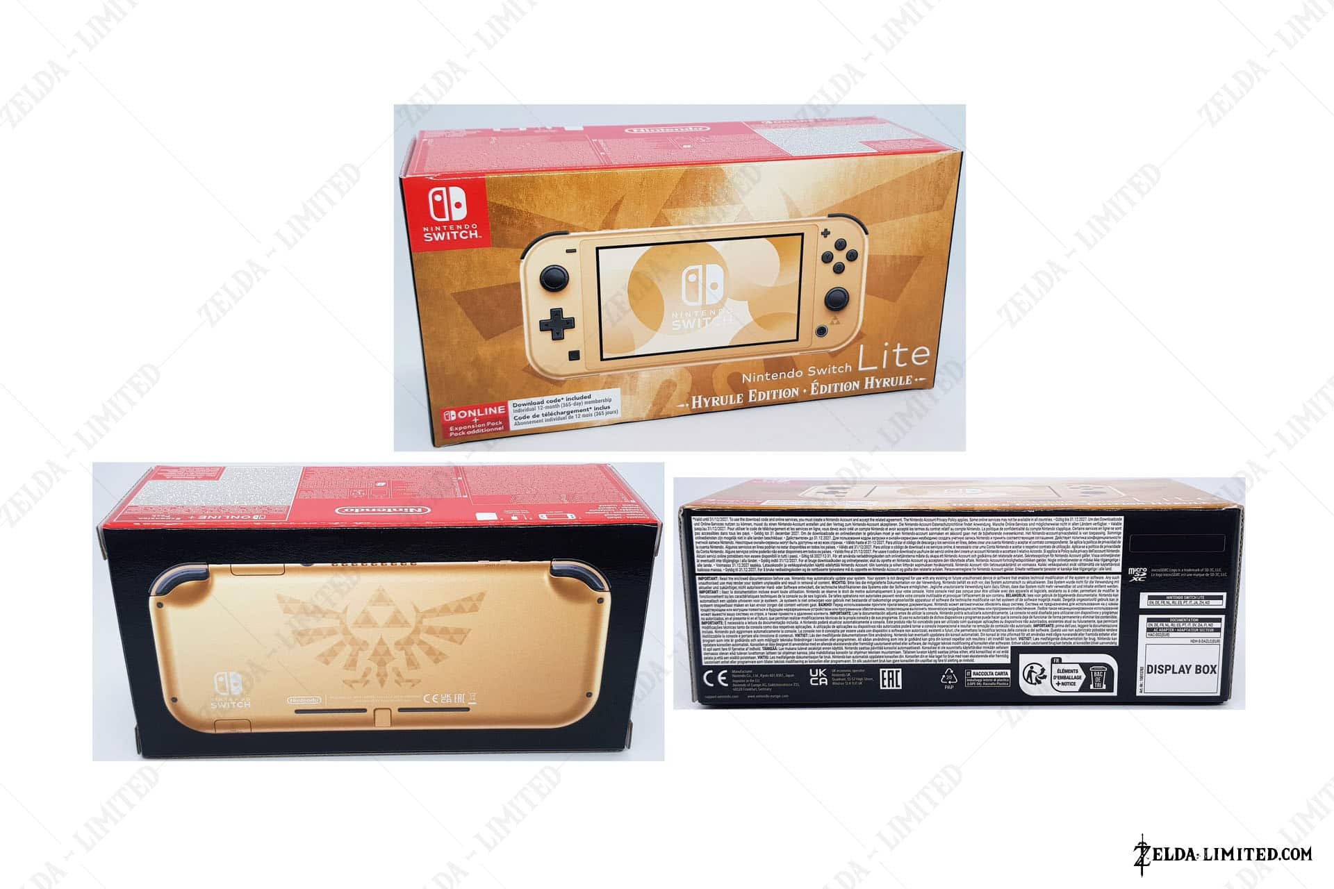 display hyrule edition switch lite