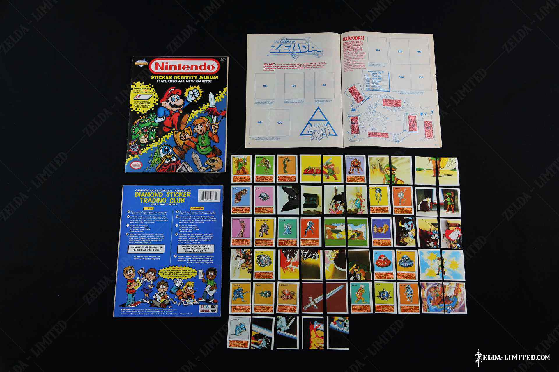 album stickers