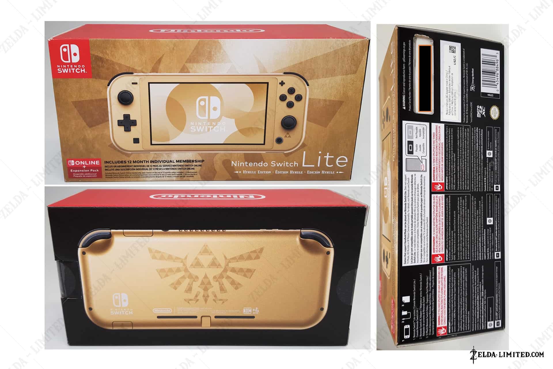hyrule edition switch lite