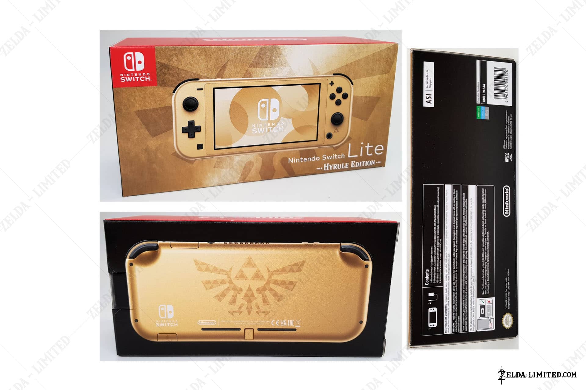 hyrule edition switch lite