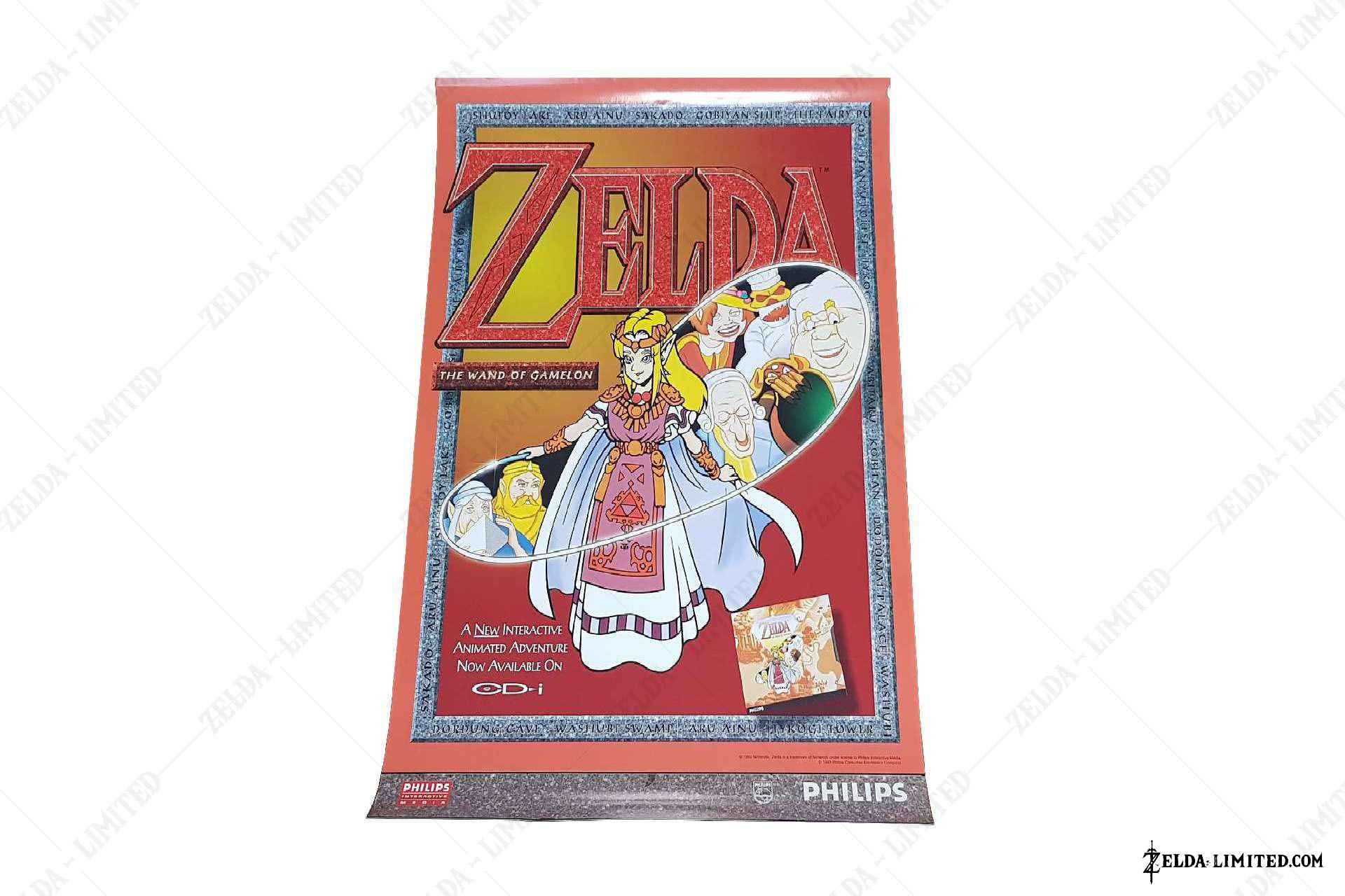 display zelda the wand of gamelon