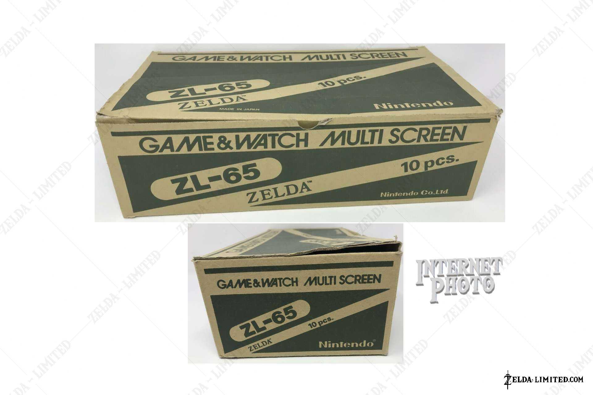 box 10 pcs game & watch
