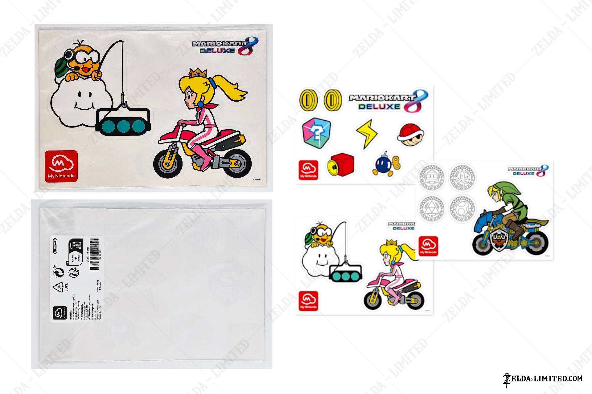 stickers mario kart 8