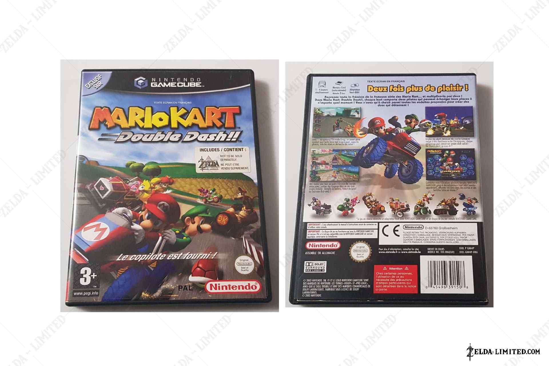 mario kart double dash includes zelda